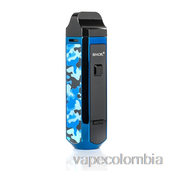 Vape Recargable Smok Rpm 40 Pod Mod Kit Azul Camo